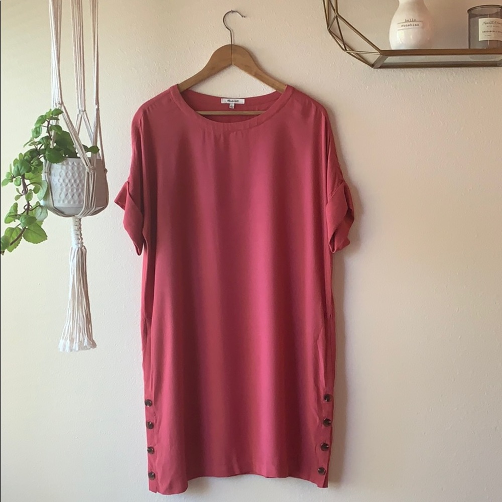 Madewell button dress - Sm